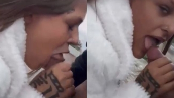 Premiere! Extremely private amateur blowjob