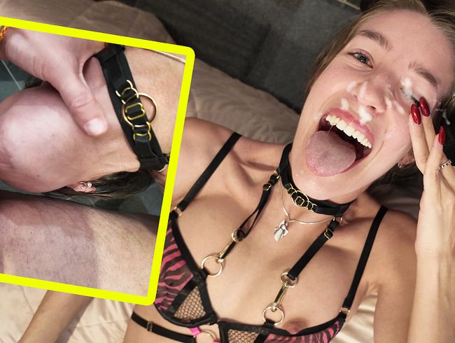 Surprise visit for Mike! He’s fucking up my throat