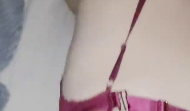 Testing new lingerie