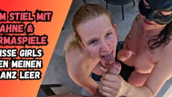 Delicious cream for the hot teen sluts! The first ice cream of the year