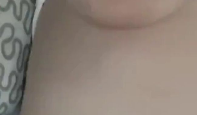 Fishnet fetish: fingering in my fishnet leggings & tit tease!