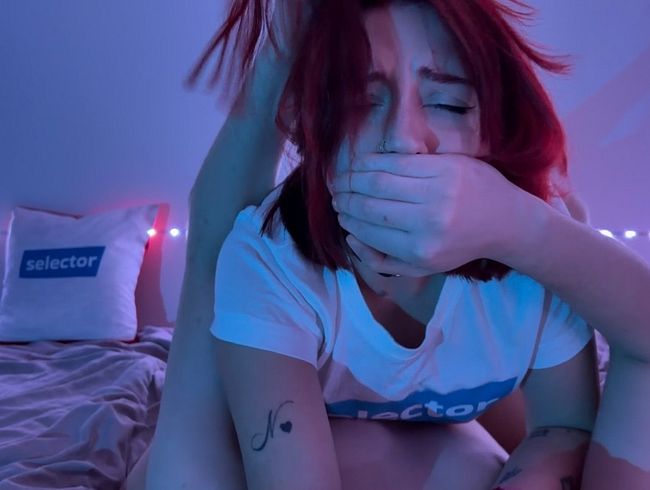 Sex with a student who moans with pleasure, creampie