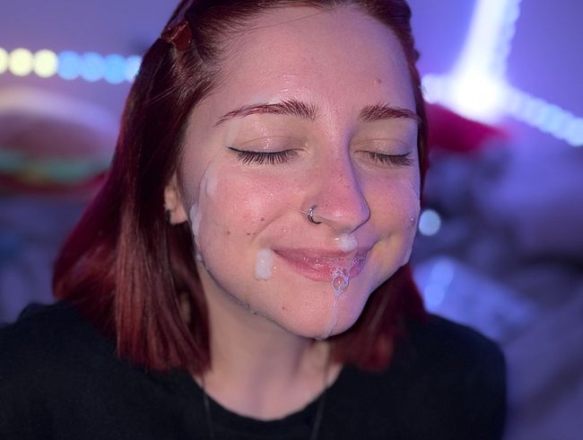 She brought him to orgasm with her mouth.